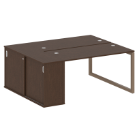 Metal System Quattro Р. ст. с шкафом-купе на О-образном м/к 50БО.РС-СШК-1.3 Т Акация/Антрацит металл 1810*1475*750 Metal System Quattro Р. ст. с шкафом-купе на О-образном м/к 50БО.РС-СШК-1.3 Т Акация/Антрацит металл 1810*1475*750