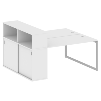Metal System Quattro Р. ст. с шкафом-купе на О-образном м/к 40БО.РС-СШК-2.3 Т Акация/Антрацит металл 1810*1475*1098 Metal System Quattro Р. ст. с шкафом-купе на О-образном м/к 40БО.РС-СШК-2.3 Т Акация/Антрацит металл 1810*1475*1098
