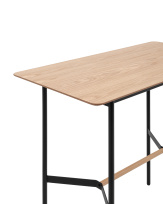Стол барный Knobb 120×60 черный Стол барный Knobb 120×60 черный
