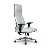 Кресло для руководителя Метта L 1m 46/2D_17834_Кожа перфорированная NewLeather - Темно-коричневый_Кожа перфорированная NewLeather - Темно-коричневый Кресло для руководителя Метта L 1m 46/2D_17834_Кожа перфорированная NewLeather - Темно-коричневый_Кожа перфорированная NewLeather - Темно-коричневый