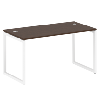 Metal System Quattro Стол офисный на О-образном м/к 40БО.СП-3 Вяз/Мокко металл 1400×720×750 Metal System Quattro Стол офисный на О-образном м/к 40БО.СП-3 Вяз/Мокко металл 1400×720×750