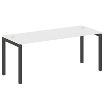 Metal System Quattro Стол офисный на П-образном м/к 50БП.СП-5 Вяз/Мокко металл 1800×720×750 Metal System Quattro Стол офисный на П-образном м/к 50БП.СП-5 Вяз/Мокко металл 1800×720×750