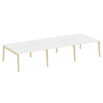 Onix Wood Рабочая станция OW.D.RS-6.3.8 Белый бриллиант/Дуб светлый/Белый металл 4140*1635*750 Onix Wood Рабочая станция OW.D.RS-6.3.8 Белый бриллиант/Дуб светлый/Белый металл 4140*1635*750
