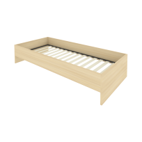 Light Кровать с ортопедическим основанием без изголовья С-К-90 Клён 950x2050x400 Light Кровать с ортопедическим основанием без изголовья С-К-90 Клён 950x2050x400