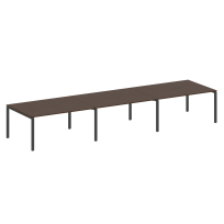 Metal System Перег. стол (3 столешницы) на П-оразном м/к БП.ПРГ-3.4 Акация/Антрацит металл 4800*1235*750 Metal System Перег. стол (3 столешницы) на П-оразном м/к БП.ПРГ-3.4 Акация/Антрацит металл 4800*1235*750