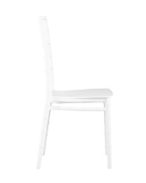 Стул Chiavari (Кьявари) пластик черный 2 шт Стул Chiavari (Кьявари) пластик черный 2 шт