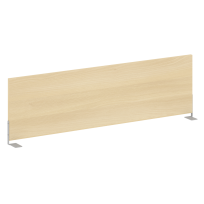 Metal System Экран для стола боковой Б.ЭКР-123 Акация/Белый металл 1235*348*18 Metal System Экран для стола боковой Б.ЭКР-123 Акация/Белый металл 1235*348*18