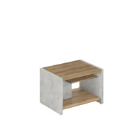 Журнальный столик классик Wood&Stone / СФ-531602 / Столешница, полка, царги: Дуб Чарльстон, Опоры, внутренняя перегородка: Бетон Чикаго Журнальный столик классик Wood&Stone / СФ-531602 / Столешница, полка, царги: Дуб Чарльстон, Опоры, внутренняя перегородка: Бетон Чикаго