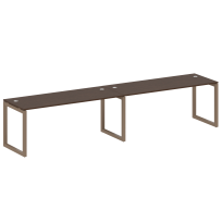 Metal System Quattro Р. ст. на 2 раб. места на О-образном м/к 50БО.СМ-2.5 Акация/Антрацит металл 3600*720*750 Metal System Quattro Р. ст. на 2 раб. места на О-образном м/к 50БО.СМ-2.5 Акация/Антрацит металл 3600*720*750