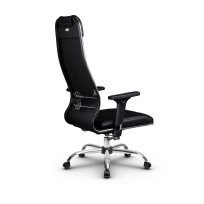 Кресло для руководителя Метта L 1m 40M/2D_17833_Кожа перфорированная NewLeather – Черный Кресло для руководителя Метта L 1m 40M/2D_17833_Кожа перфорированная NewLeather – Черный