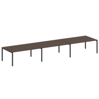 Metal System Перег. стол (3 столешницы) на П-оразном м/к БП.ПРГ-3.5 Акация/Антрацит металл 5400*1235*750 Metal System Перег. стол (3 столешницы) на П-оразном м/к БП.ПРГ-3.5 Акация/Антрацит металл 5400*1235*750