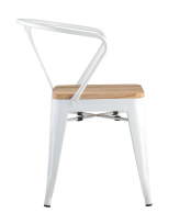 Стул TOLIX ARM WOOD с подлокотниками черный Стул TOLIX ARM WOOD с подлокотниками черный