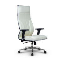 Кресло для руководителя Метта L 1m 46/2D_17834_Кожа перфорированная NewLeather - Темно-коричневый_Кожа перфорированная NewLeather - Темно-коричневый Кресло для руководителя Метта L 1m 46/2D_17834_Кожа перфорированная NewLeather - Темно-коричневый_Кожа перфорированная NewLeather - Темно-коричневый