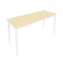 Slim Стол офисный на металлокаркасе С.СП-6.1 Белый/Антрацит металл 1580×600×750 Slim Стол офисный на металлокаркасе С.СП-6.1 Белый/Антрацит металл 1580×600×750