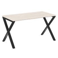 Loft Стол рабочий VR.L-SRX-3.7 Тиквуд тёмный/Чёрный металл 1380×720×750
