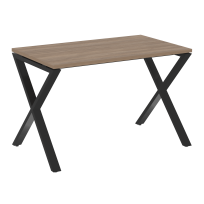 Loft Стол рабочий VR.L-SRX-2.7 Тиквуд тёмный/Чёрный металл 1180×720×750