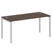 Metal System Quattro Стол офисный на П-образном м/к 40БП.СП-4 Вяз/Мокко металл 1600×720×750 Metal System Quattro Стол офисный на П-образном м/к 40БП.СП-4 Вяз/Мокко металл 1600×720×750