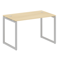 Metal System Quattro Стол офисный на О-образном м/к 40БО.СП-2 Вяз/Мокко металл 1200×720×750