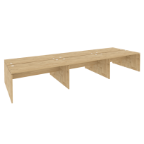 Onix Рабочая станция O.D.RS-6.4.7 Тиквуд светлый 4740*1475*750