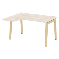 Onix Wood Стол эргономичный левый OW.SA-3 (L) Белый бриллиант/Дуб светлый/Белый металл 1380*1180*750 (800/460) Onix Wood Стол эргономичный левый OW.SA-3 (L) Белый бриллиант/Дуб светлый/Белый металл 1380*1180*750 (800/460)
