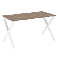 Loft Стол рабочий VR.L-SRX-3.7 Тиквуд тёмный/Чёрный металл 1380×720×750