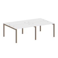 Metal System Quattro Р. ст. на 4 раб. места на П-образном м/к 50БП.СМ-4.2 Акация/Антрацит металл 2400*1475*750 Metal System Quattro Р. ст. на 4 раб. места на П-образном м/к 50БП.СМ-4.2 Акация/Антрацит металл 2400*1475*750