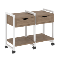 Loft Тумба на колесных опорах наборная. Вариант №1 VR.L-TN-1.K Тиквуд тёмный/Чёрный металл 970×460×767 Loft Тумба на колесных опорах наборная. Вариант №1 VR.L-TN-1.K Тиквуд тёмный/Чёрный металл 970×460×767