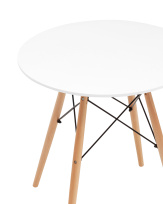 Стол круглый Eames DSW NEW D70 белый Стол круглый Eames DSW NEW D70 белый