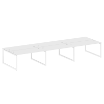 Metal System Quattro Р. ст. на 6 раб. места на О-образном м/к 50БО.СМ-6.4 Акация/Антрацит металл 4800*1475*750 Metal System Quattro Р. ст. на 6 раб. места на О-образном м/к 50БО.СМ-6.4 Акация/Антрацит металл 4800*1475*750