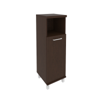 First Шкаф средний узкий левый KSU-2.1 (L) Дуб табак 401×432×1260