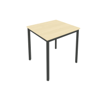Slim Стол офисный на металлокаркасе С.СП-2 Белый/Антрацит металл 780×720×750