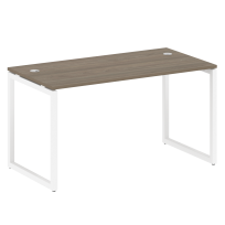 Metal System Quattro Стол офисный на О-образном м/к 40БО.СП-3 Вяз/Мокко металл 1400×720×750 Metal System Quattro Стол офисный на О-образном м/к 40БО.СП-3 Вяз/Мокко металл 1400×720×750