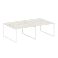 Metal System Quattro Р. ст. на 4 раб. места на О-образном м/к 40БО.СМ-4.2 Акация/Антрацит металл 2400*1475*750 Metal System Quattro Р. ст. на 4 раб. места на О-образном м/к 40БО.СМ-4.2 Акация/Антрацит металл 2400*1475*750
