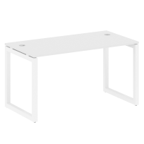 Metal System Quattro Стол офисный на О-образном м/к 50БО.СП-3 Вяз/Мокко металл 1400×720×750 Metal System Quattro Стол офисный на О-образном м/к 50БО.СП-3 Вяз/Мокко металл 1400×720×750