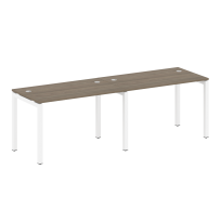 Metal System Quattro Р. ст. на 2 раб. места на П-образном м/к 50БП.СМ-2.2 Акация/Антрацит металл 2400*720*750 Metal System Quattro Р. ст. на 2 раб. места на П-образном м/к 50БП.СМ-2.2 Акация/Антрацит металл 2400*720*750