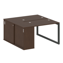 Metal System Quattro Р. ст. с шкафом-купе на О-образном м/к 50БО.РС-СШК-1.1 Т Акация/Антрацит металл 1410*1475*750 Metal System Quattro Р. ст. с шкафом-купе на О-образном м/к 50БО.РС-СШК-1.1 Т Акация/Антрацит металл 1410*1475*750