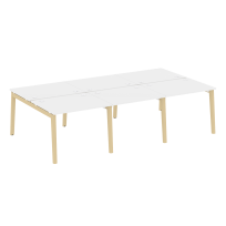 Onix Wood Рабочая станция OW.D.RS-6.1.8 Белый бриллиант/Дуб светлый/Белый металл 2940*1635*750 Onix Wood Рабочая станция OW.D.RS-6.1.8 Белый бриллиант/Дуб светлый/Белый металл 2940*1635*750