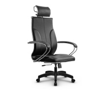 Кресло для руководителя Метта L 2c 46/K_17831_Кожа перфорированная NewLeather - Черный_Кожа перфорированная NewLeather - Черный Кресло для руководителя Метта L 2c 46/K_17831_Кожа перфорированная NewLeather - Черный_Кожа перфорированная NewLeather - Черный