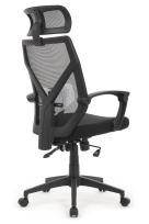 Белый пластик/Синяя сетка сидушка W-203AC