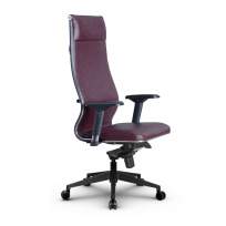 Кресло для руководителя Метта L 1m 42/4D_17840_Кожа перфорированная NewLeather – Темно-коричневый Кресло для руководителя Метта L 1m 42/4D_17840_Кожа перфорированная NewLeather – Темно-коричневый