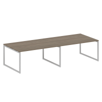Metal System Quattro Перег. стол (2 столешницы) на О-образном м/к 40БО.ПРГ-2.4 Акация/Антрацит металл 3200*1235*750 Metal System Quattro Перег. стол (2 столешницы) на О-образном м/к 40БО.ПРГ-2.4 Акация/Антрацит металл 3200*1235*750