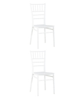 Стул Chiavari (Кьявари) пластик черный 2 шт Стул Chiavari (Кьявари) пластик черный 2 шт
