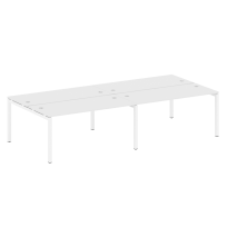 Metal System Quattro Р. ст. на 4 раб. места на П-образном м/к 50БП.СМ-4.4 Акация/Антрацит металл 3200*1475*750 Metal System Quattro Р. ст. на 4 раб. места на П-образном м/к 50БП.СМ-4.4 Акация/Антрацит металл 3200*1475*750