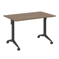 X-Pull Стол складной мобильный X.M-2.7 Тиквуд тёмный/Белый металл 1180×720×753 X-Pull Стол складной мобильный X.M-2.7 Тиквуд тёмный/Белый металл 1180×720×753