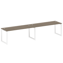 Metal System Quattro Р. ст. на 2 раб. места на О-образном м/к 50БО.СМ-2.5 Акация/Антрацит металл 3600*720*750 Metal System Quattro Р. ст. на 2 раб. места на О-образном м/к 50БО.СМ-2.5 Акация/Антрацит металл 3600*720*750