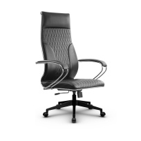 Кресло для руководителя Метта L 1c 44B/K_17832 Кожа перфорированная NewLeather – Черный Кресло для руководителя Метта L 1c 44B/K_17832 Кожа перфорированная NewLeather – Черный