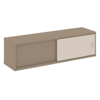 Estetica Надставка на две тумбы низкая ES.NN-4.1 Латте/Тиквуд тёмный 1500×410×410 Estetica Надставка на две тумбы низкая ES.NN-4.1 Латте/Тиквуд тёмный 1500×410×410